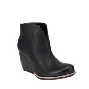 Pink Sugar New Western Wedge Boots - New Women | Color: Black